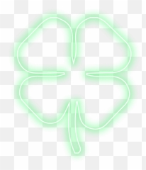 Neon Emoji Library Behance - Clover png