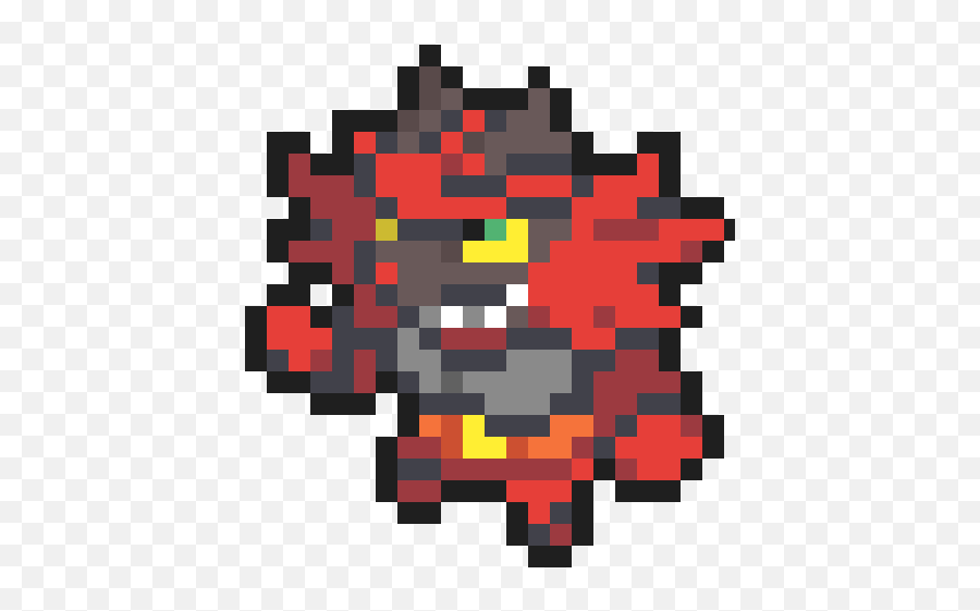 Incineroar - Pixel Art Pokemon Incineroar Png,Incineroar Png