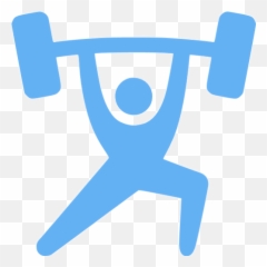 Tropical Blue Weightlift Icon - Free tropical icons png