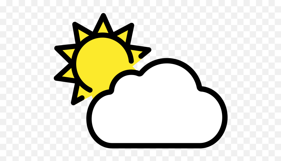 Sun Behind Cloud - Emoji Meanings U2013 Typographyguru Artemis And Apollo Tattoo Png,Cloud Emoji Png
