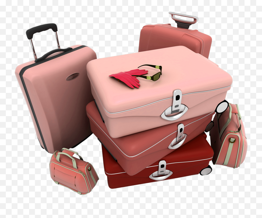 Suitcases Png Transparent - Suitcases Png,Briefcase Png