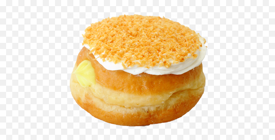 Donuts Paulau0027s - Donut With Cream And Peanuts On Top Png,Donuts Transparent