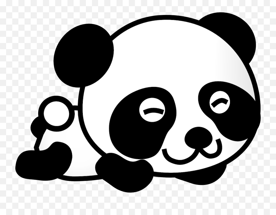 Panda Cartoon Bear - Clipart Panda Png,Panda Cartoon Png