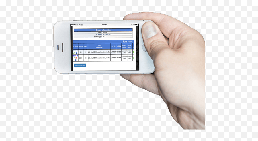System Monitor Application - Iphone Png,Phone In Hand Png
