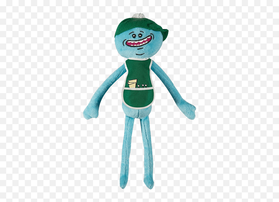 Details About Rick And Morty - Caddy Meeseeks Plush Toy Stuffed Toy Png,Mr Meeseeks Png