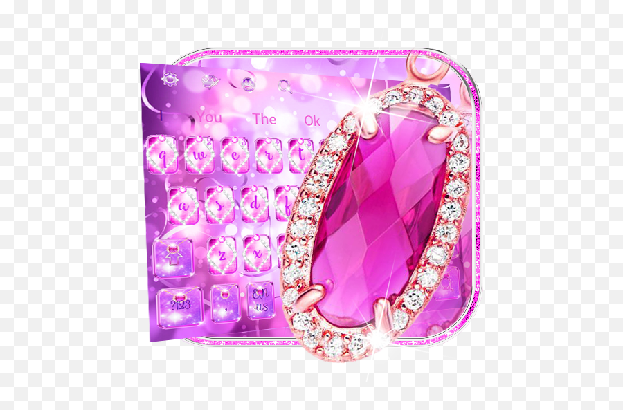 Download Pink Diamond Glitter Keyboard For Android Myket - Diamond Png,Diamond Sparkle Png