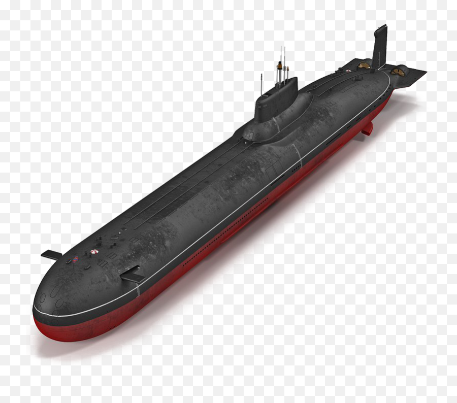 Submarine Png Image Hd - Typhoon Class Submarine 3d,Submarine Png