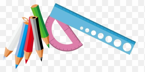 Icon School Supplies Transprent - Transparent Background Clipart Png
