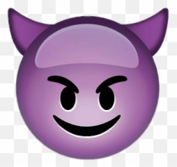 Demon Face Png - Emoji Png Devil Faces Evil