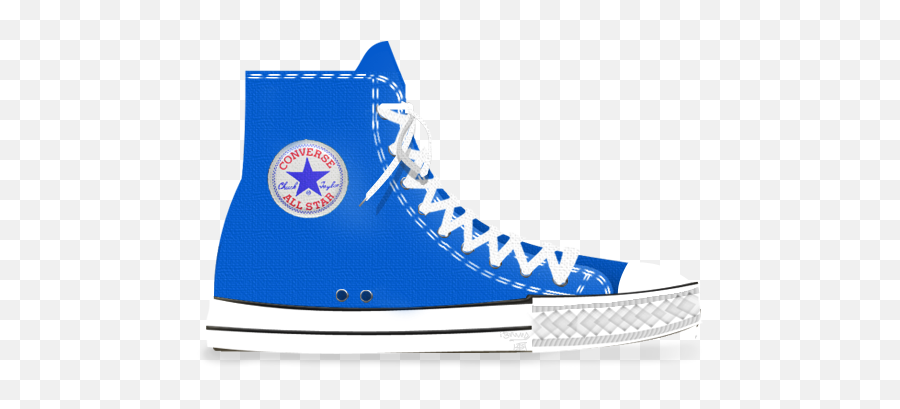 Converse Png Images Free Download - Blue Converse Png,Cartoon Shoes Png