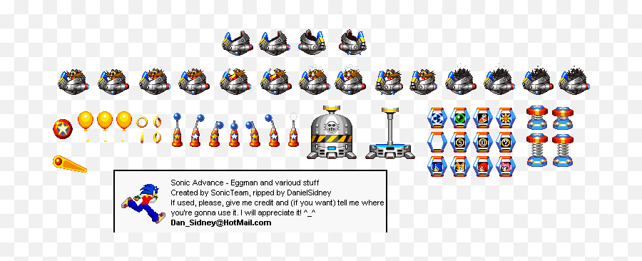 Transparent Sprite Sonic Advance - Sonic Advance Sonic Sprite, HD