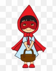 Red Riding Hood Clipart Cape - Little Red Riding Hood Png Png Little Red Riding Hood,Red Hood Png