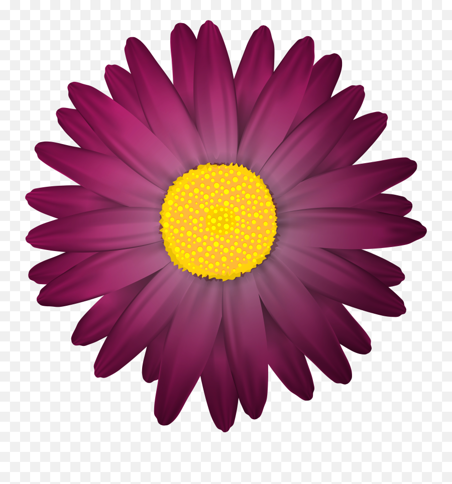 Dark Flower Transparent Png Clip Art Ima 969879 - Png Dark Purple Flower Clip Art,Flowers Clipart Transparent