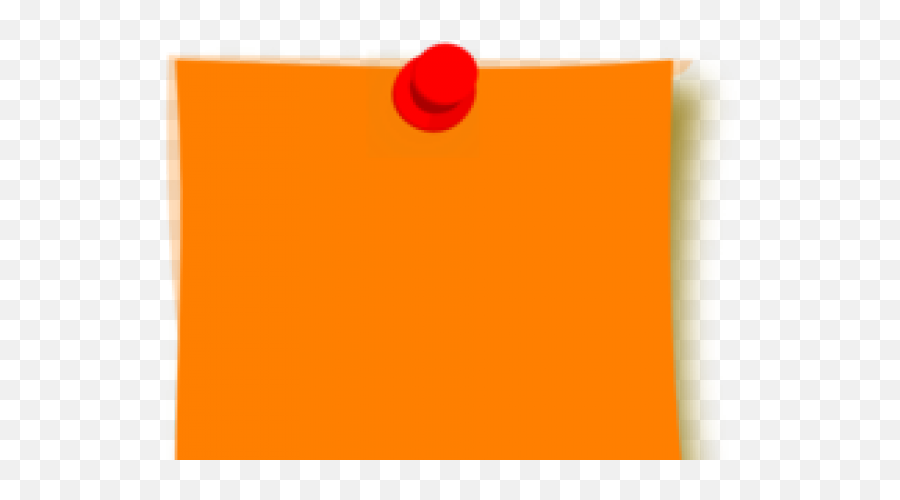 Orange Post It Clipart Png - it Png