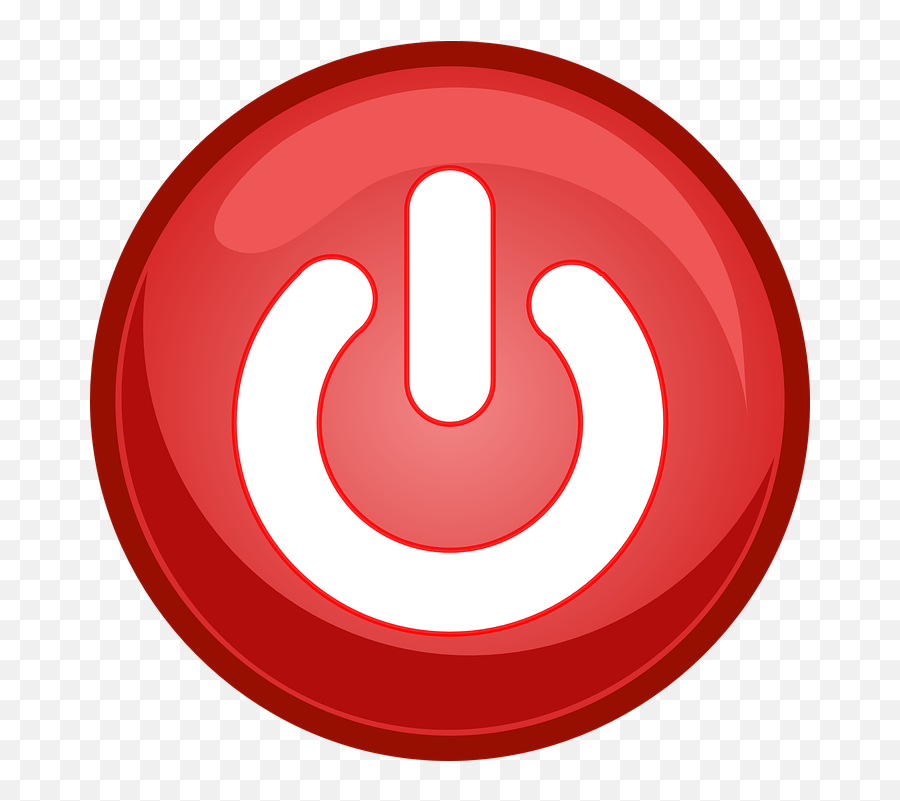 Power Button Off - Off Button Cartoon Png,Power Png