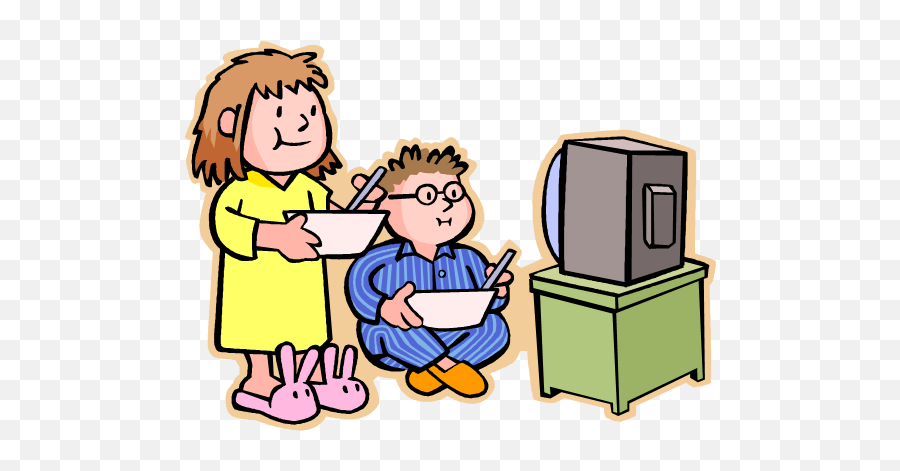 Vector Illustration Of Kid Watching Tv Stock Illustration - Download Image  Now - Child, Watching TV, Television Set - iStock