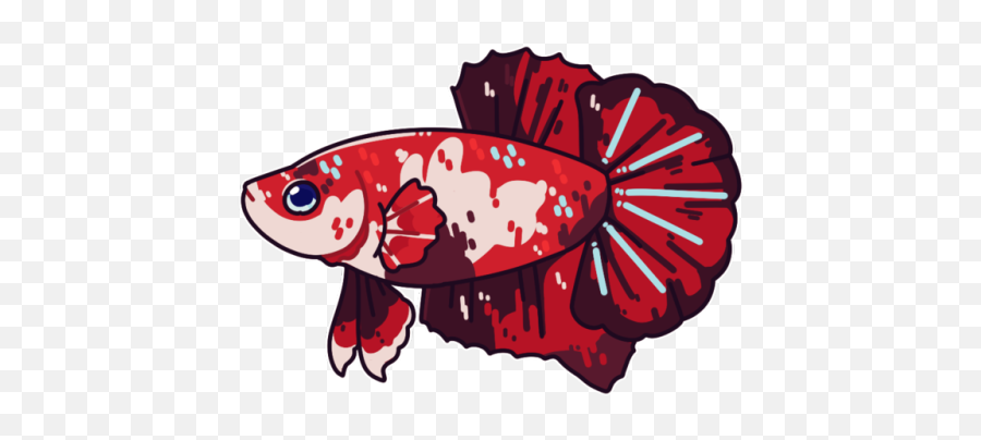 Siamese Fighting Fish - Logo Ikan Cupang 3d Png,Betta Fish Png