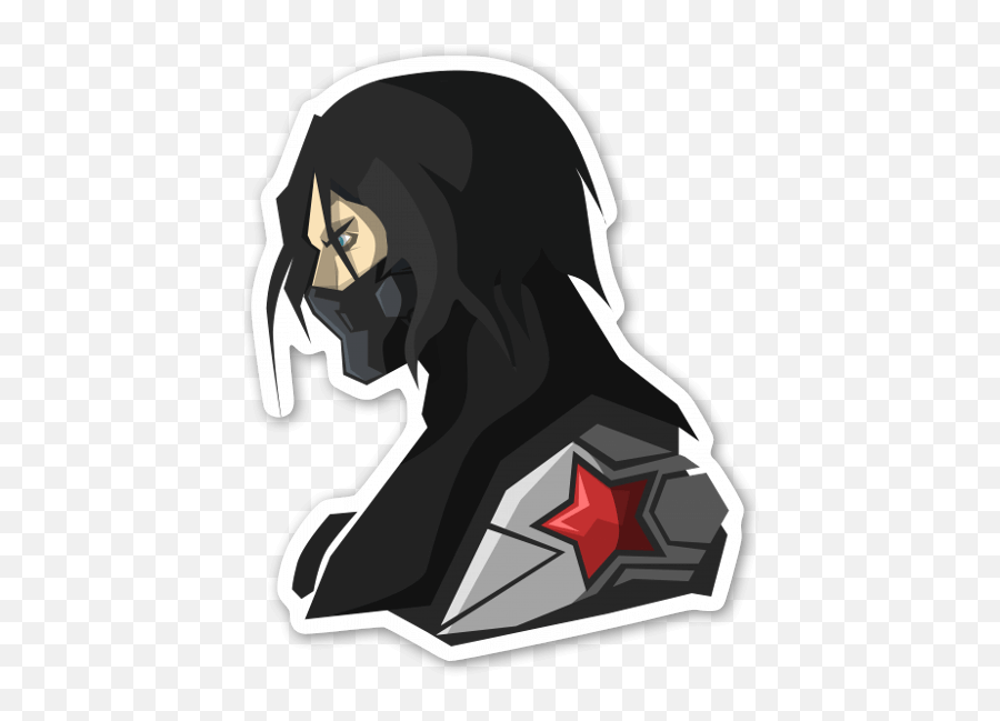 Winter Soldier - Bucky Barnes Facebook Cover Png,Winter Soldier Png