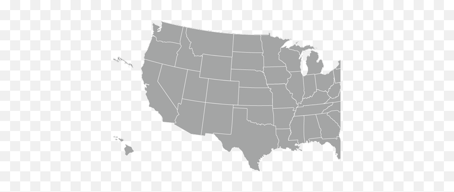 Svg Black And White Download Us Map No - Landlocked States In Usa Png,Us Map Transparent Background