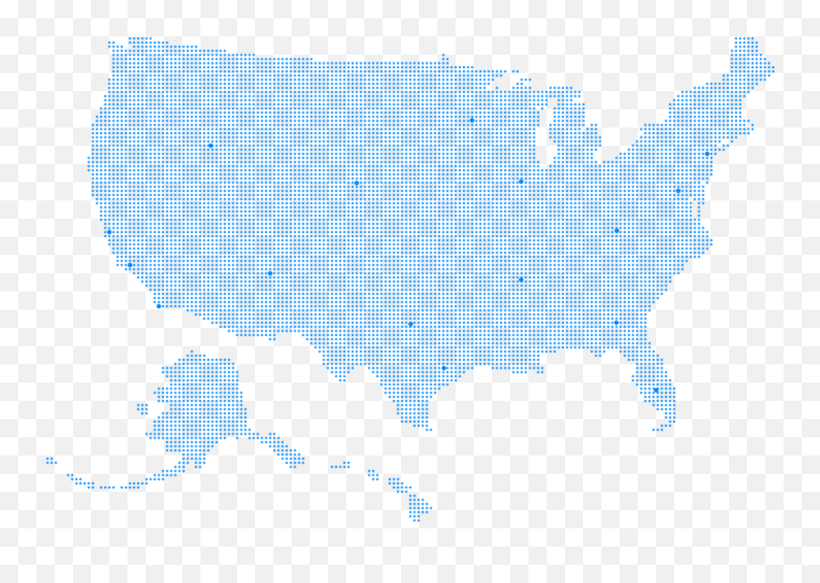 Download Usa - Usa Dotted Map Png,Usa Map Png