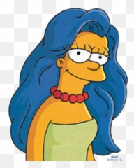 Best Free Marge Simpson Png Image 39239 - Icons and