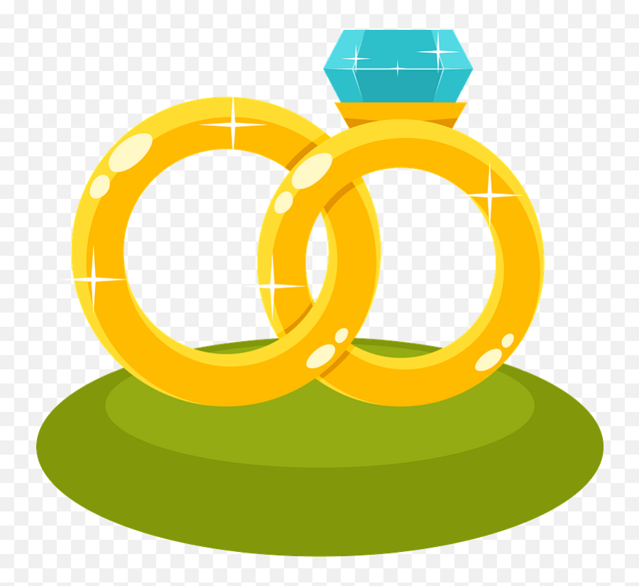 Wedding Rings Clipart Free Download Transparent Png - Circle,Wedding Ring Clipart Png