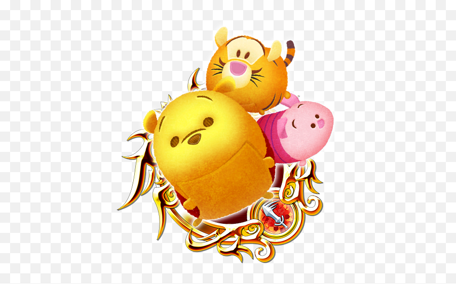 Tsum Pooh U0026 Pals - Khux Wiki Kingdom Hearts Union X Medals Png,Winnie The Pooh Png
