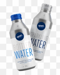 Open Water Canned For Clean Oceans - Bottled png