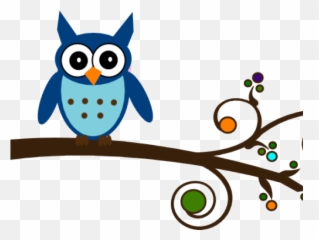 Owlet Clipart Nerd - Blue Owl Clipart Png Transparent Grey Clipart Transparent Background,Owl Clipart Png