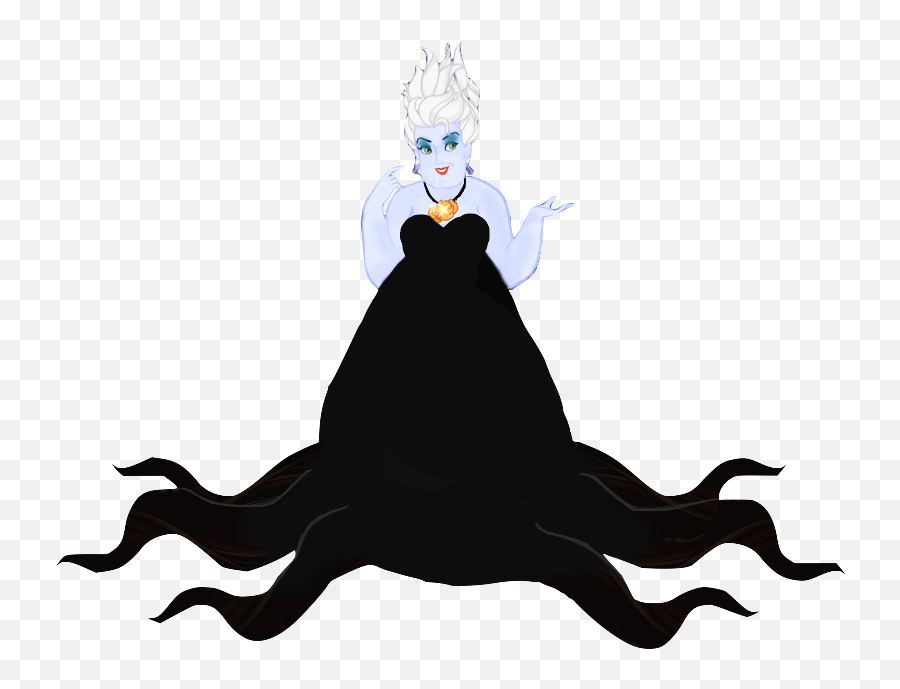 Ursula By Musicmermaid - Ariel Clipart Full Size Clipart Aquata As A Human Png,Ursula Png