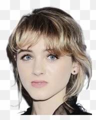 Natalia Dyer Png Clipart All - Blond,Bangs Png