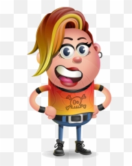 Cartoon Vector 3d Character Aka Harlow - Cartoon Png,Girl Cartoon Png