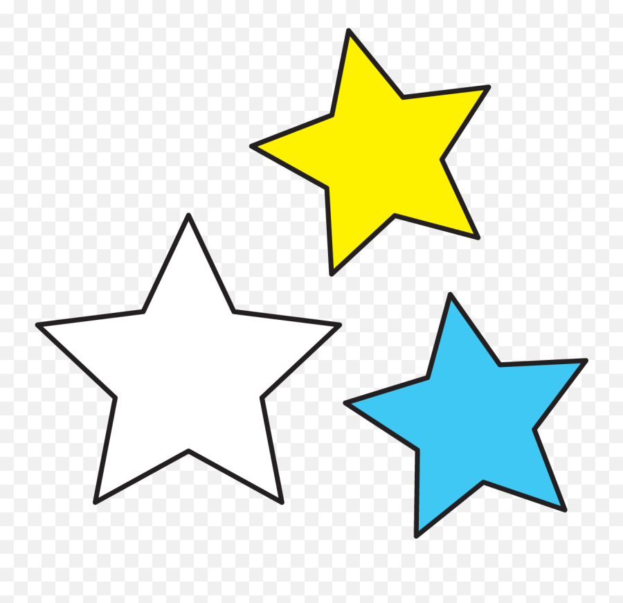 3 Stars Clipart Free Download - Stars Outer Space Clipart Png,Stars Clipart Transparent