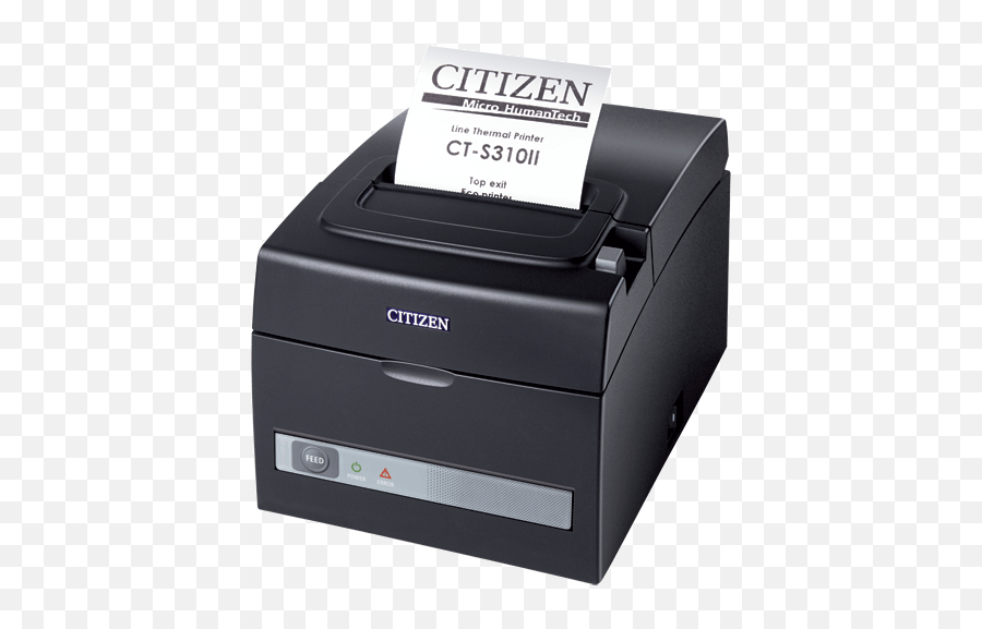 Cts - 310ii 3 Thermal Printer Usbrs232 If Blk Dot Matrix And Thermal Printer Png,Printer Png
