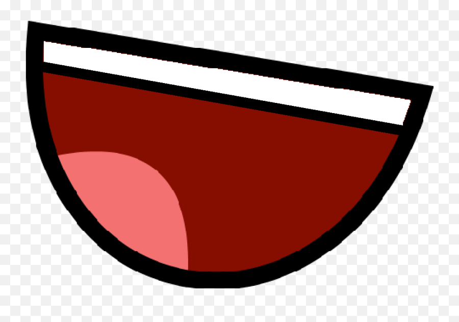 Download Hd Teeth Mouth Smile - Bfdi Mouth Open Transparent Transparent Bfdi Mouth Png,Smile Mouth Png