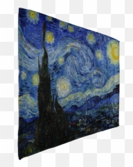 Starry Night Fleece Blanket - 3 Sizes Van Gogh Starry Night Png,Starry Night Png