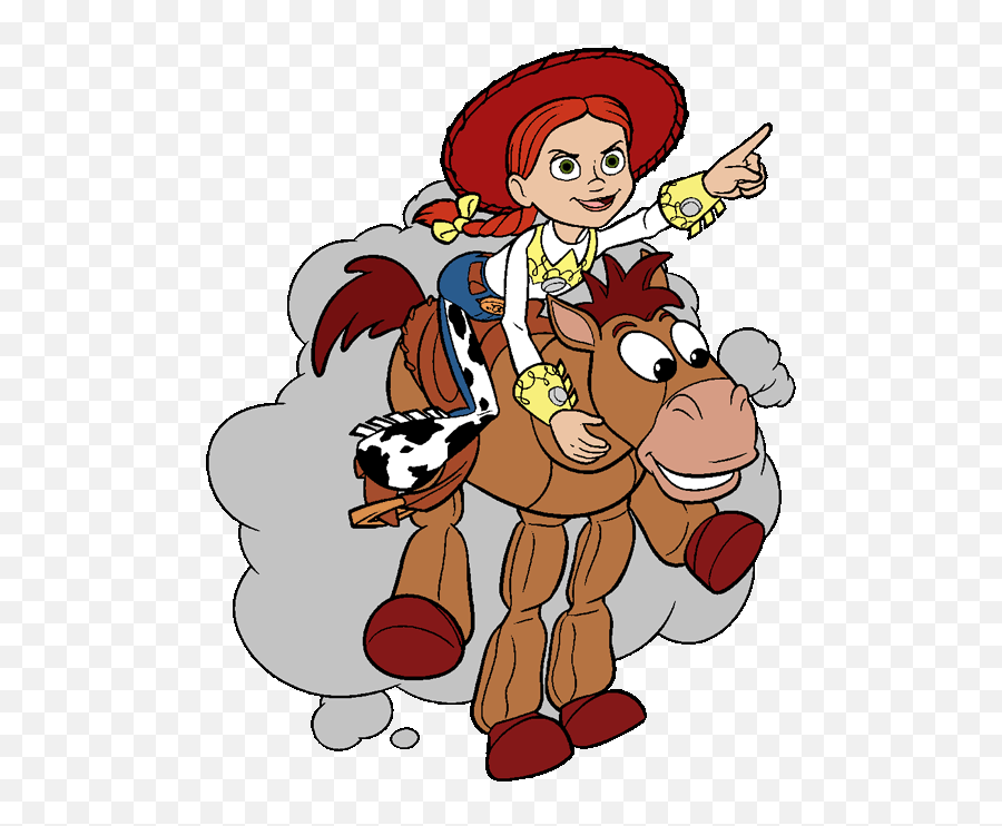 Toy Story 3 Clip Art Disney Galore - Jessie Toy Story Riding Png,Toy Story 3 Logo