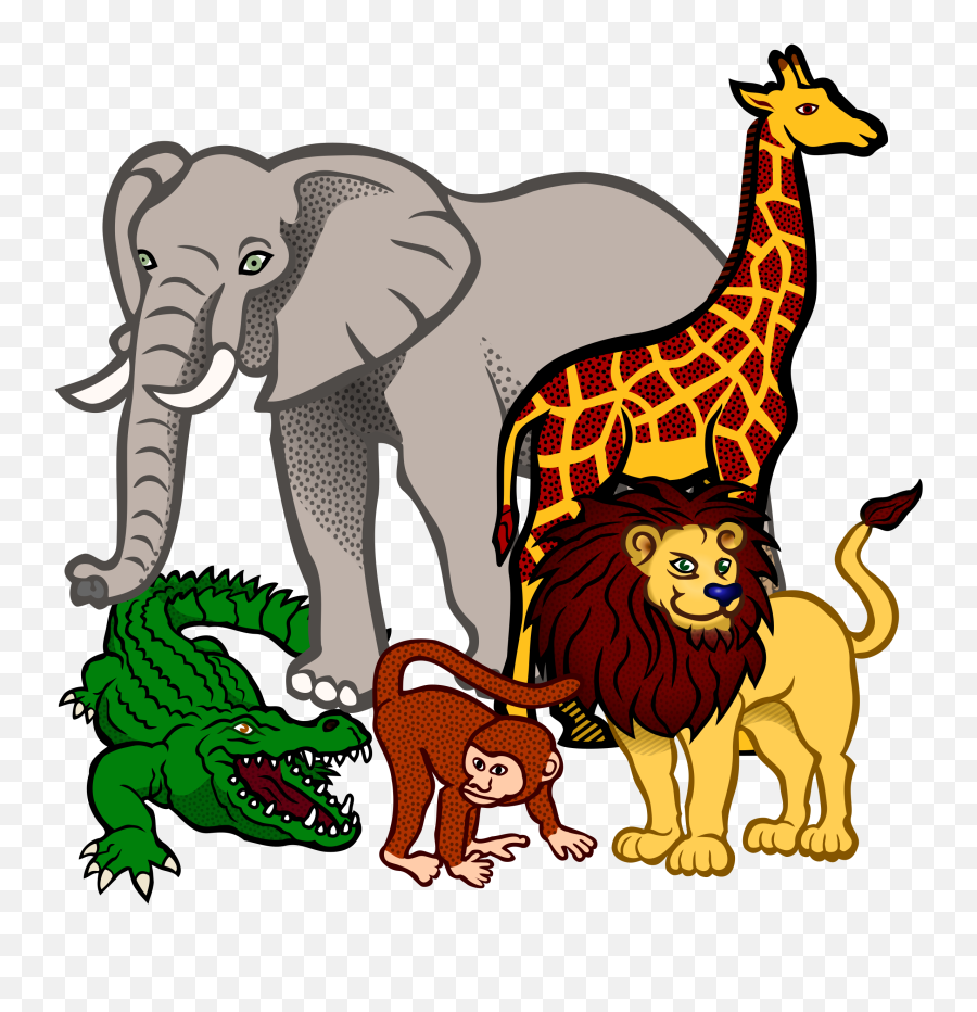 Animal Cliparts Download Free Clip Art - African Animals Clipart Png,Transparent Animals