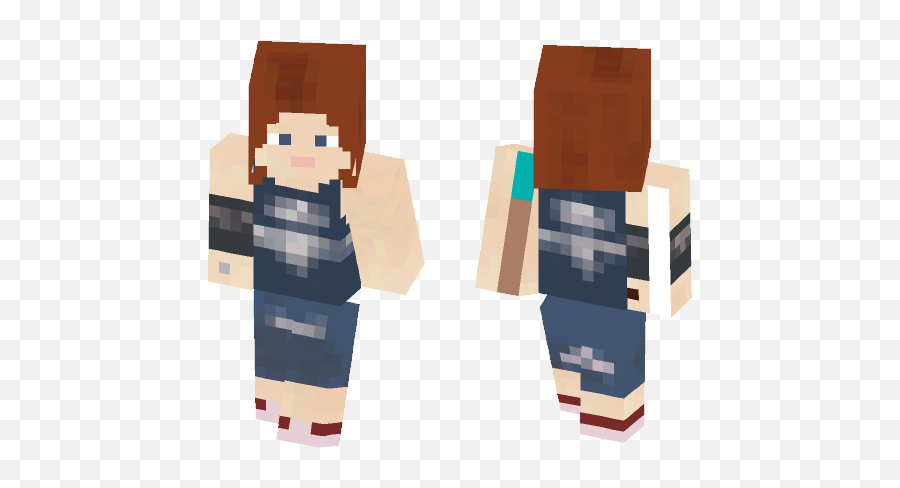 Download Dead By Daylight - Meg Thomas Minecraft Skin For Black Cat Boy Skin Png,Dead By Daylight Transparent