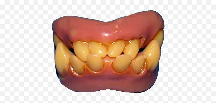 Horror Teeth - Scary Teeth Png,Dentures Png
