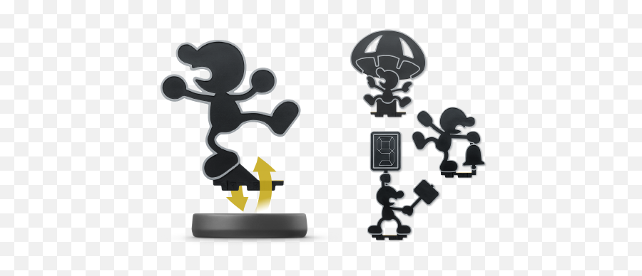 Watch Swap - Amiibo Mister Game And Watch Png,Mr Game And Watch Png