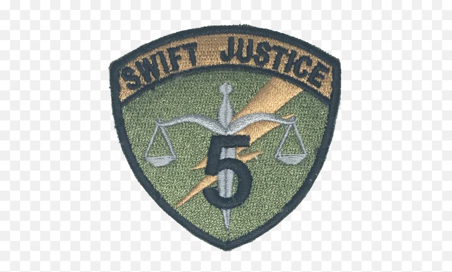 5th Infantry Battalion U0027swift Justiceu0027 - Needlegrapix Solid Png,Swift Logo