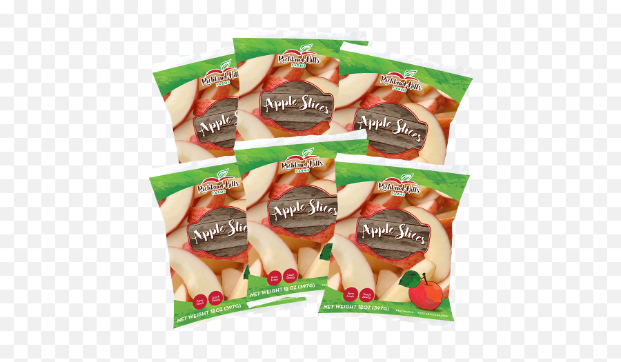 6 Count Peeled Apple Slices Products Richland Hills Farms - 6 Oz Of Apple Slices Png,Apple Slice Png