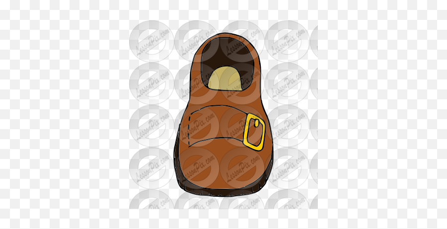 Buckle My Shoe Picture For Classroom Therapy Use - Great Clipart Brown Buckle Shoe Png,Buckle Icon