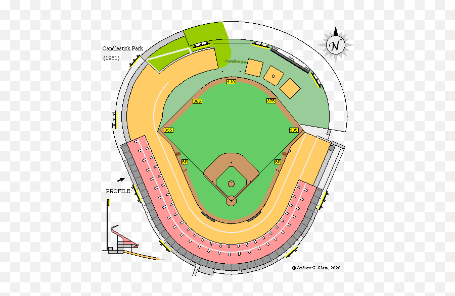Clems Baseball Candlestick Park - Candlestick Park Baseball Png,Yankees Icon Parking