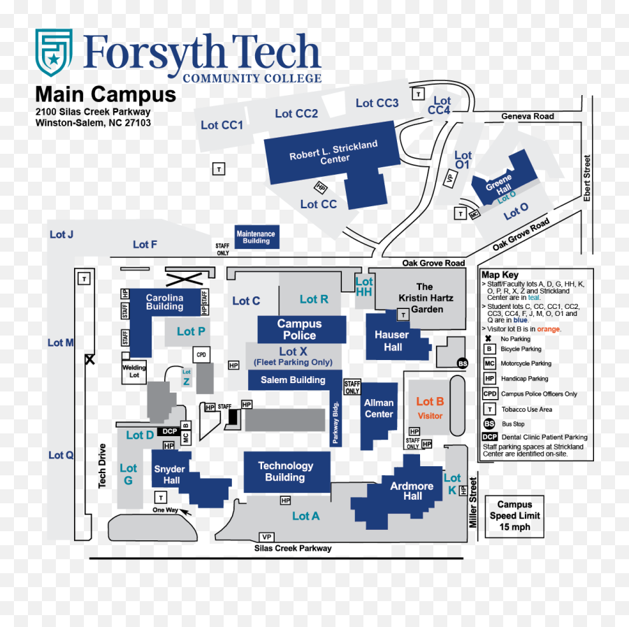 Main Campus - Forsyth Tech West Campus Png,Icon Forsyth