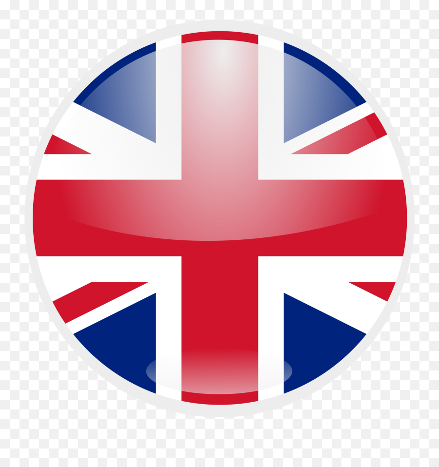 Uk Flag Png - Great Britain Flag Round,Uk Flag Png