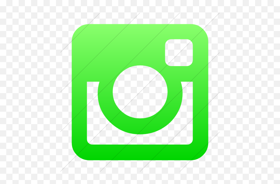 Iconsetc Simple Ios Neon Green - Dot Png,Green Instagram Icon