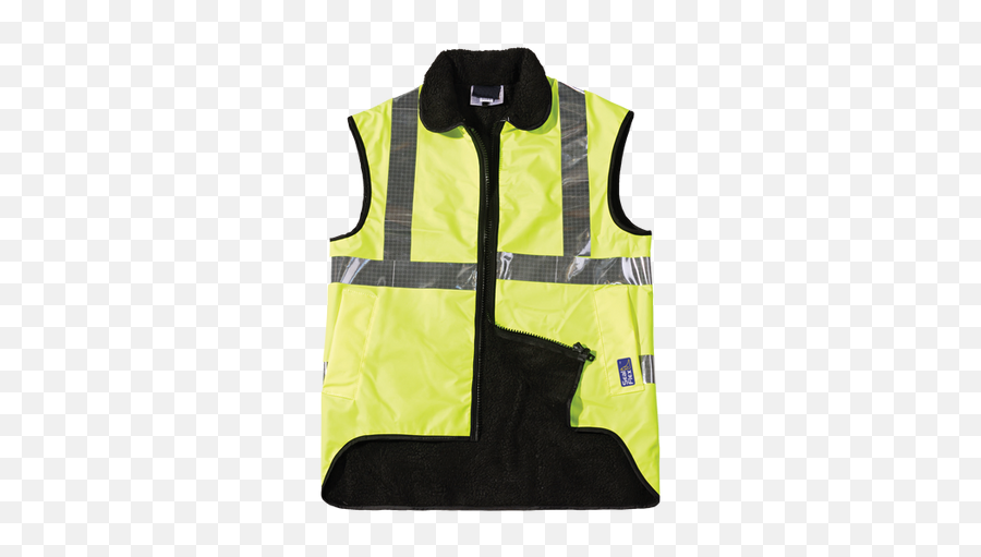 Seal Flex Hi Vis Lime Fleece Vest Australia - Clothing Png,Icon Hi Viz Jacket