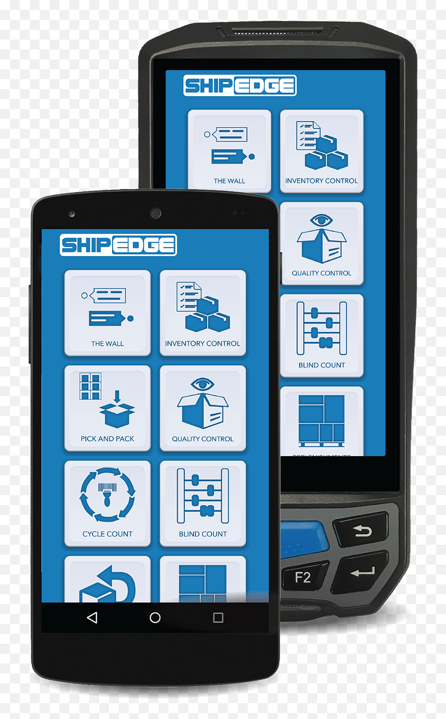 Mobile Barcode Scanner With Shipedge - Shipedge Mobile Wms Png,Barcode Scanning Icon